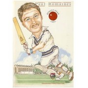 PAUL ROMAINES (NORTHAMPTONSHIRE, GLOUCESTERSHIRE, DURHAM) CRICKET BENEFIT BROCHURE