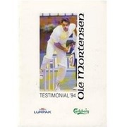 OLE MORTENSEN (DERBYSHIRE) 1994 SIGNED BENEFIT BROCHURE