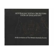 AUSTRALIA YOUNG CRICKETERS TOUR OF ENGLAND 1977 - MULTI SIGNED