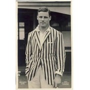 CHARLES JOHN CAPES (KENT) CRICKET POSTCARD