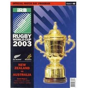 AUSTRALIA V NEW ZEALAND 2003 (WORLD CUP SEMI-FINAL)