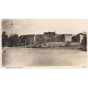 WEMBLEY STADIUM, 1924 FOOTBALL POSTCARD