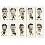  WELL KNOWN FOOTBALLERS (NORTH-EASTERN COUNTIES) 1938 (SINCLAIR) CIGARETTE CARDS