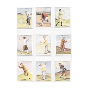 FAMOUS GOLFERS 1930 (WILLS) CIGARETTE CARDS