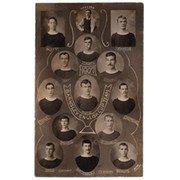 BARNSLEY 1907 FOOTBALL POSTCARD