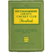 NOTTINGHAMSHIRE COUNTY CRICKET CLUB HANDBOOK 1955