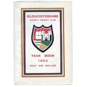 GLOUCESTERSHIRE COUNTY CRICKET CLUB YEAR BOOK 1954