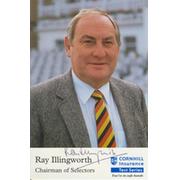 RAY ILLINGWORTH (YORKSHIRE, LEICESTERSHIRE) SIGNED POSTCARD