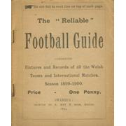 THE "RELIABLE" FOOTBALL GUIDE 1899-1900