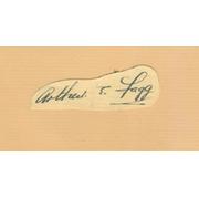 ARTHUR FAGG (KENT & ENGLAND) CRICKET AUTOGRAPH