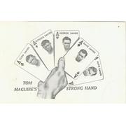 DAVE SANDS (AUSTRALIA) AND BROTHERS BOXING POSTCARD