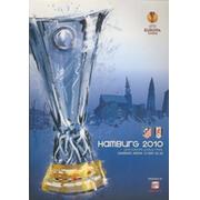 ATLETICO MADRID V FULHAM 2010 (UEFA CUP FINAL) FOOTBALL PROGRAMME