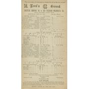 BRITISH EMPIRE XI V SIR PELHAM WARNER