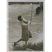 MRS ANDREW HOLM 1933 GOLF PHOTOGRAPH