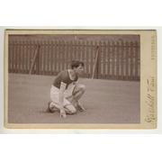 ALFRED DOWNER CARTE DE VISITE - SCOTTISH "CHAMPION SPRINTER OF THE WORLD"