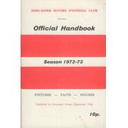 DONCASTER ROVERS OFFICIAL HANDBOOK 1972-73