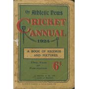 ATHLETIC NEWS CRICKET ANNUAL 1924