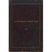 SURREY COUNTY CRICKET CLUB 1929 [HANDBOOK]