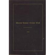 SURREY COUNTY CRICKET CLUB 1933 [HANDBOOK]