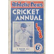 ATHLETIC NEWS CRICKET ANNUAL 1936