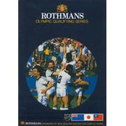 NEW ZEALAND V CHINESE TAIPEI (TAIWAN) 1983 - OLYMPIC QUALIFYING MATCH FOOTBALL PROGRAMME
