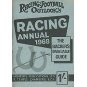 RACING AND FOOTBALL OUTLOOK RACING ANNUAL FOR 1968