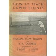 HOW TO TEACH LAWN TENNIS