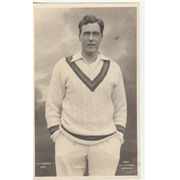 FRANK WOOLLEY (KENT & ENGLAND) CRICKET POSTCARD