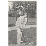 EDWARD DILLON (KENT) CRICKET POSTCARD