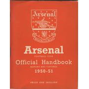 ARSENAL FOOTBALL CLUB 1950-51 OFFICIAL HANDBOOK