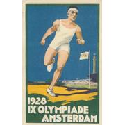 AMSTERDAM OLYMPICS 1928 POSTCARD