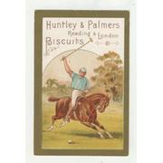 HUNTLEY AND PALMERS BISCUITS TRADE CARD C. 1880 - POLO