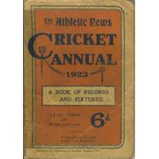 ATHLETIC NEWS CRICKET ANNUAL 1923