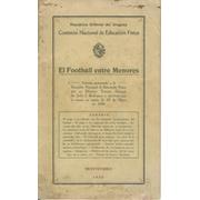 EL FOOTBALL ENTRE MENORES 1932 - URUGUAY