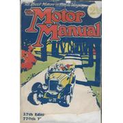 THE MOTOR MANUAL - 27TH EDITION