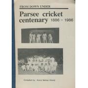 PARSEE CRICKET CENTENARY 1886-1986
