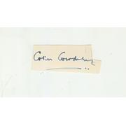 COLIN COWDREY (KENT AND ENGLAND) CRICKET AUTOGRAPH