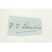 F.T. PRENTICE (LEICESTERSHIRE) CRICKET AUTOGRAPH