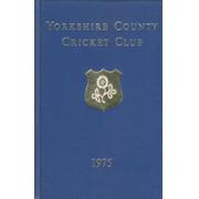 YORKSHIRE COUNTY CRICKET CLUB ANNUAL 1975