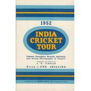 1952 INDIA CRICKET TOUR