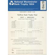 KENT V MIDDLESEX (LORD