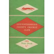 LEICESTERSHIRE COUNTY CRICKET CLUB 1964 YEARBOOK 