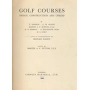 GOLF COURSES: DESIGN, CONSTRUCTION AND UPKEEP