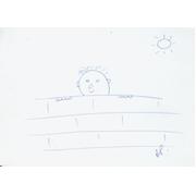 MARTIN PIPE ORIGINAL DRAWING 2008 - NATIONAL DOODLE DAY