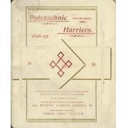 POLYTECHNIC HARRIERS 1896-97 HANDBOOK