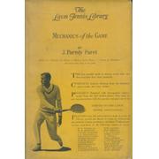 MECHANICS OF THE GAME OF LAWN TENNIS