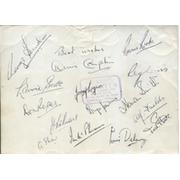 ARSENAL 1948-49 SIGNED FOOTBALL PHOTOGRAPH