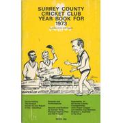 SURREY COUNTY CRICKET CLUB YEAR BOOK FOR 1973
