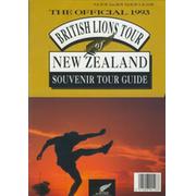THE OFFICIAL 1993 BRITISH LIONS TOUR OF NEW ZEALAND SOUVENIR TOUR GUIDE