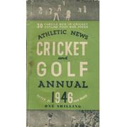 ATHLETIC NEWS CRICKET AND GOLF ANNUAL 1946
